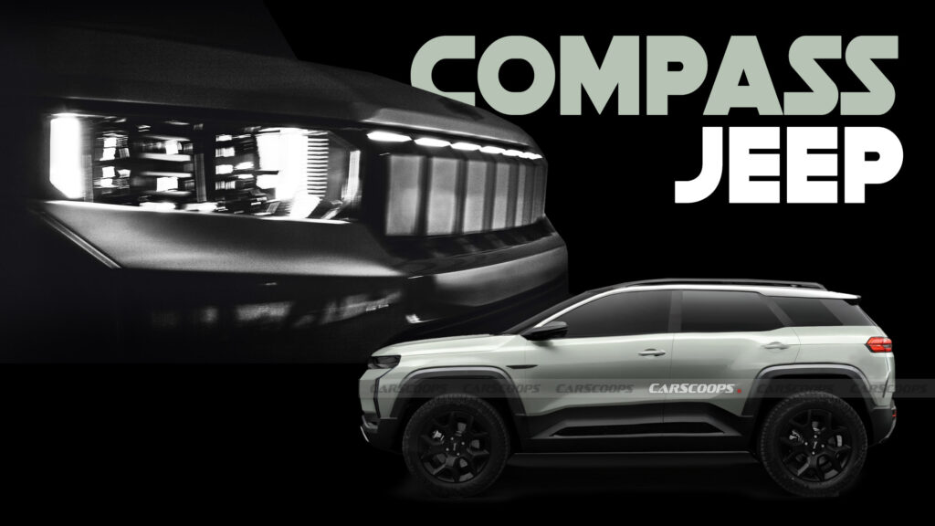  New Jeep Compass Shows Its Face, Debuts This Spring