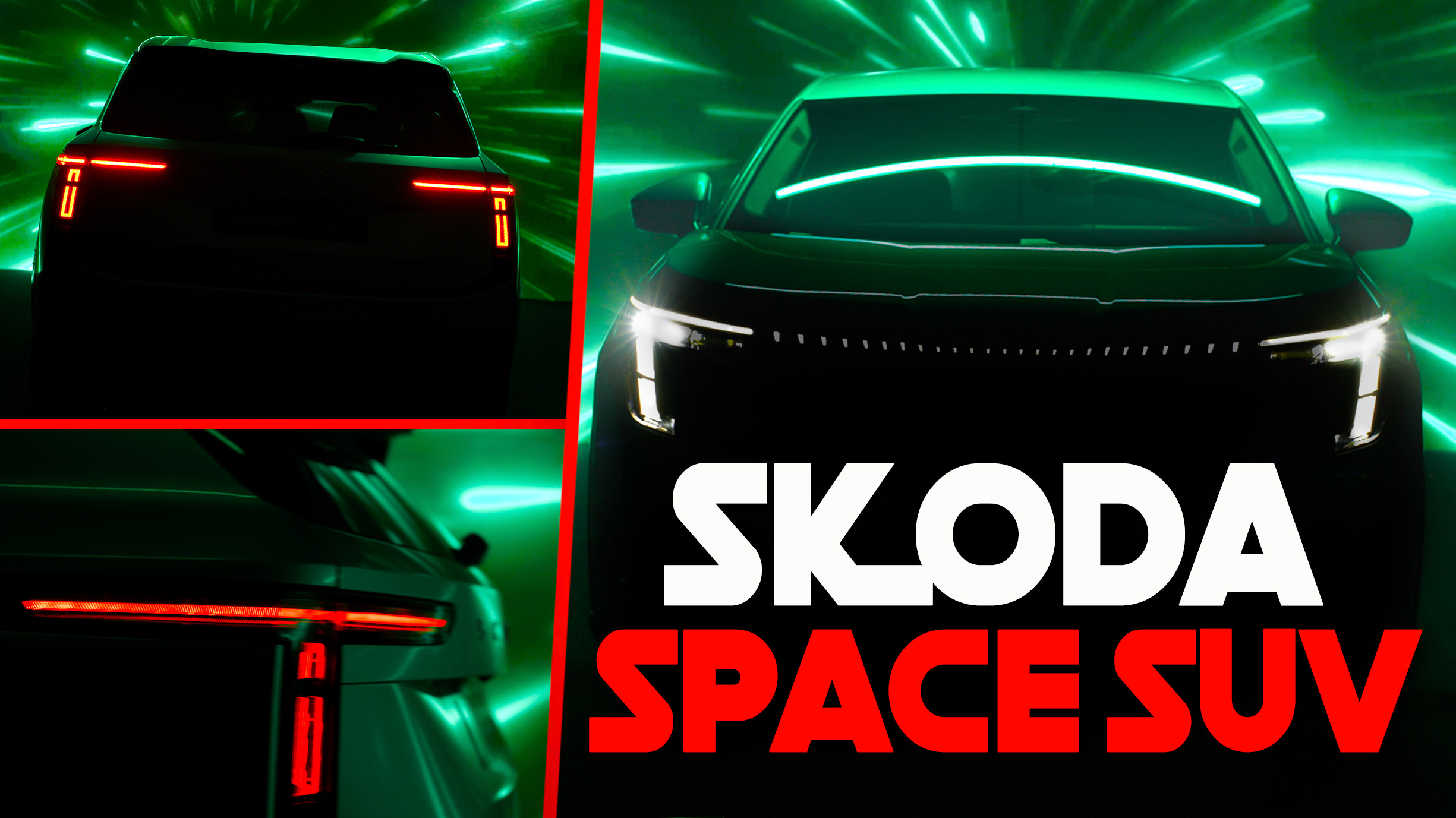 Skoda Teases Electric Seven-Seat SUV Rival To Kia EV9 | Carscoops