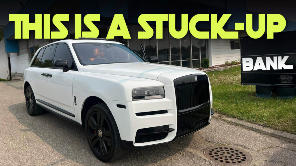  Thief Rents Rolls-Royce Cullinan For $1,750 A Day To Commit Bank Robberies