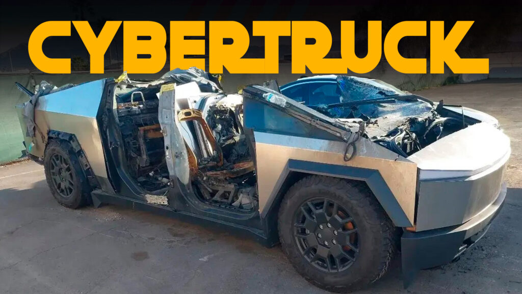  Cybertruck From Las Vegas Explosion Briefly Offered For Sale