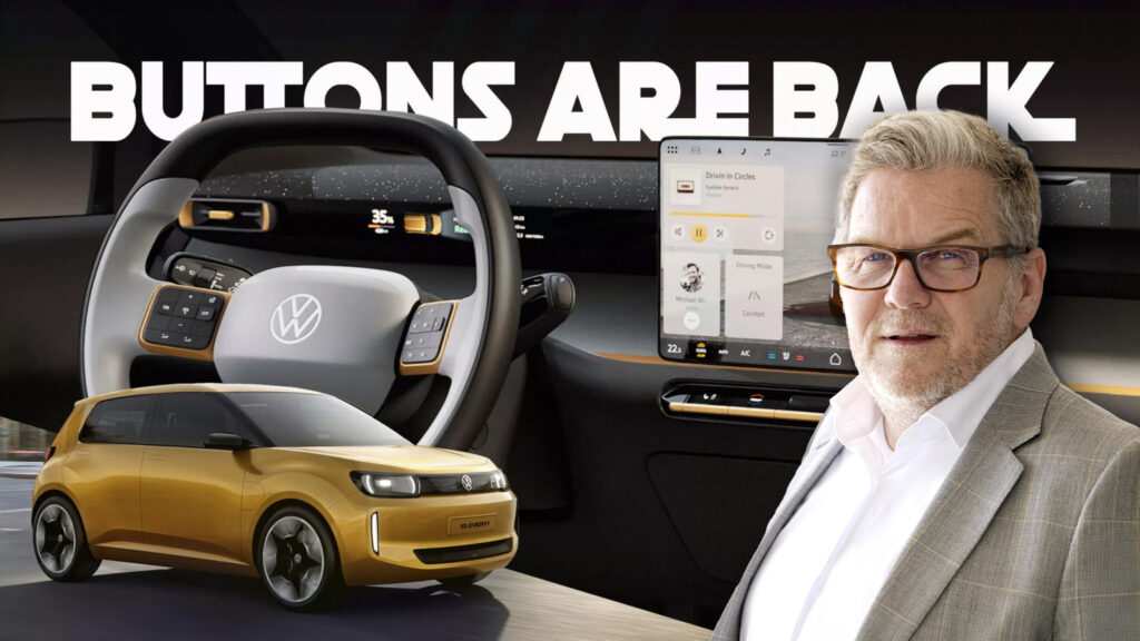  VW Brings Back Physical Buttons After Admitting Touchscreens Are A Disaster