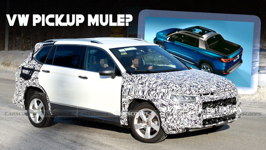  Is This A Mule For VW’s Ford Maverick Rival?