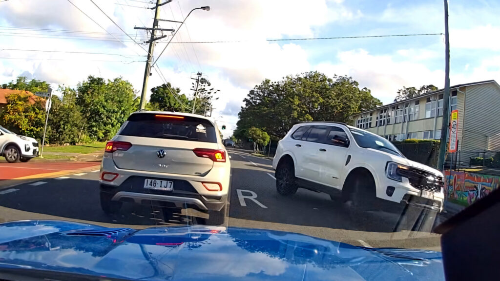  Ford SUV Unleashes Its Inner Bigfoot, Crushes Jaguar F-Type