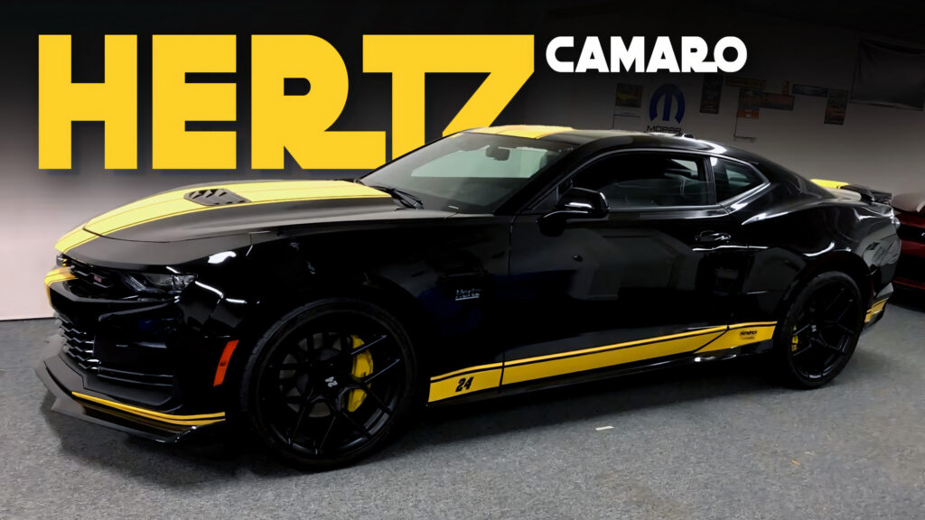  Never-Rented Hertz Chevy Camaro SS With 37 Miles Is One Rare Find