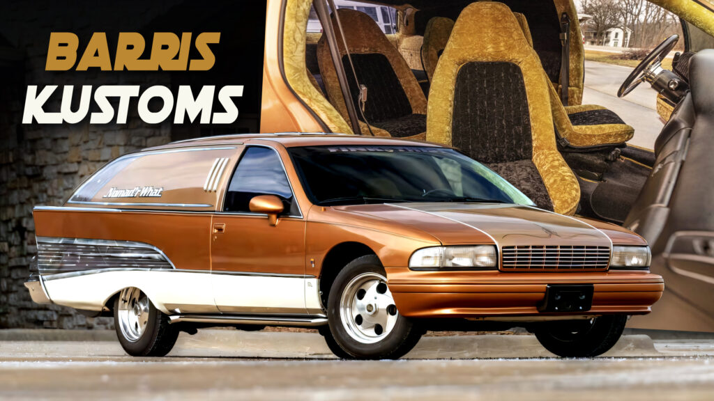  Chevy Caprice Nomad’r Is A 90s Fever Dream Wrapped In Velvet And Fins