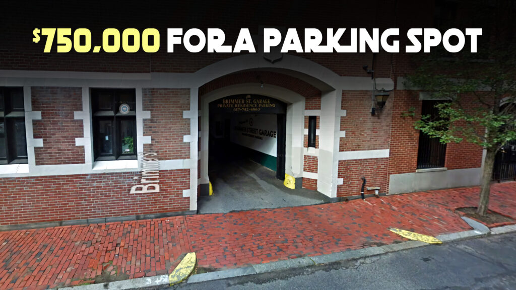  This $750K Boston Parking Spot Also Costs $900 Monthly In HOA Fees And Taxes, And Still Has Restrictions