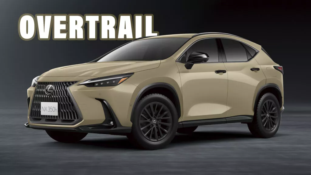 2024 Lexus NX získává vylepšení podvozku a novou verzi Overtrail